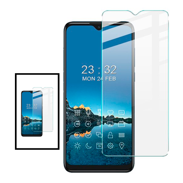Kit 2 Vidro Premium Full Cover para Alcatel 1S (2021)