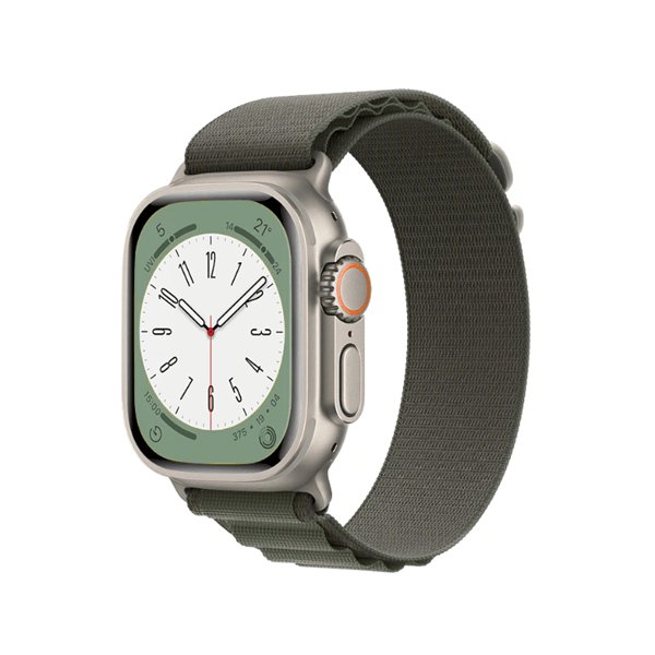 Bracelete NylonSense Alpine M (Pulso de 145mm a 190mm) para Apple Watch Series 3 - 42mm - Verde