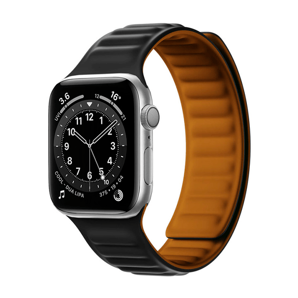 Bracelete Magnetic Smoothsilicone PHONECARE Para Apple Watch Series 12 - 42mm - Preto