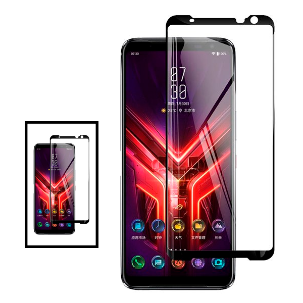 Kit 2 Vidro Premium Full Cover para Asus ROG Phone ZS600KL