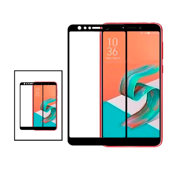 Kit 2 Vidro Premium Full Cover para Asus Zenfone 5 Lite