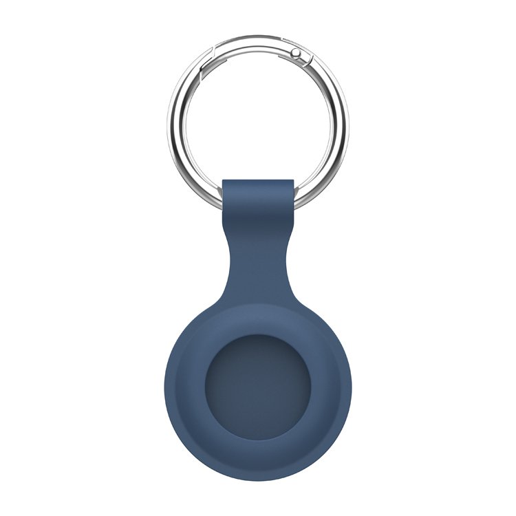 Capa Porta-Chaves SmoothSilicone para Apple AirTag - Azul Escuro