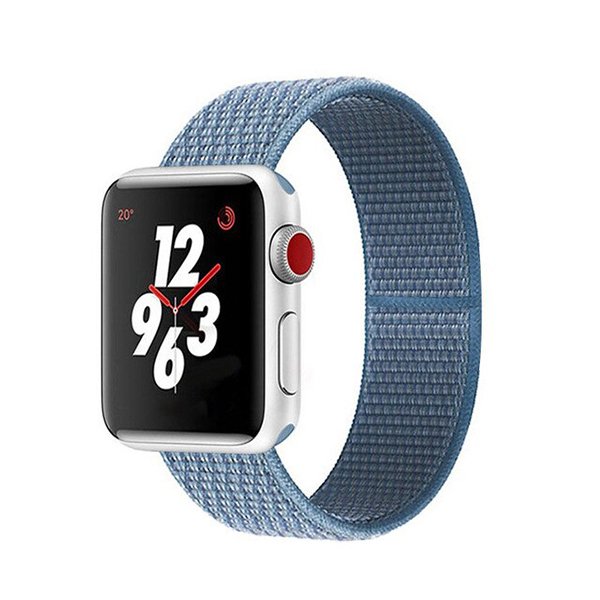 Bracelete Nylonsense PHONECARE Para Apple Watch Series 12 - 42mm - Azul