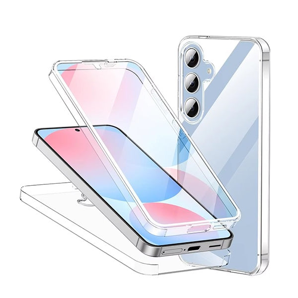 Capa 3x1 360° Impact Protection PHONECARE Para Samsung Galaxy S26 - Transparente