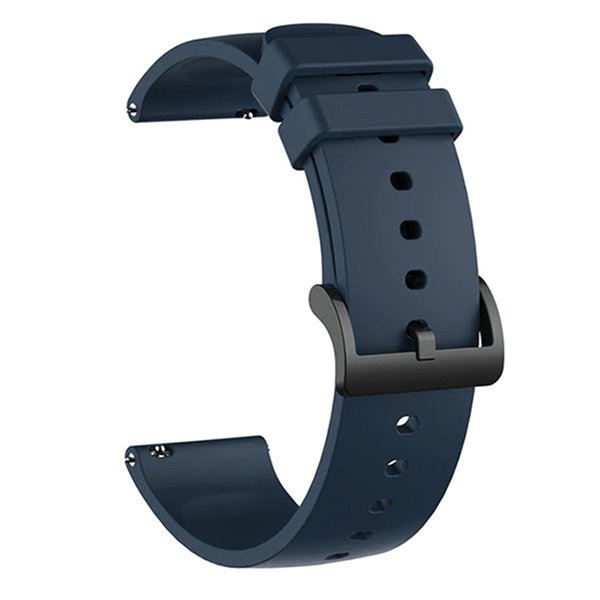 Bracelete Smoothsilicone Com Fivela PHONECARE Para Garmin Venu 4 - 45 mm - Azul Escuro