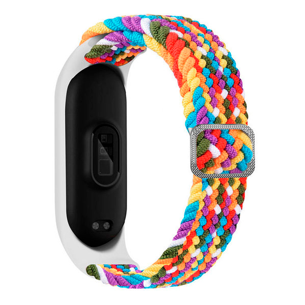 Bracelete Braided NylonSense Com Fivela Ajustável para Xiaomi Mi Band 6 / Mi Smart Band 6 - Colorido