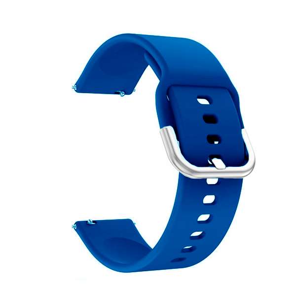 Bracelete Smoothsilicone Com Fivela PHONECARE Para Oppo Watch X3 Mini - Azul Escuro