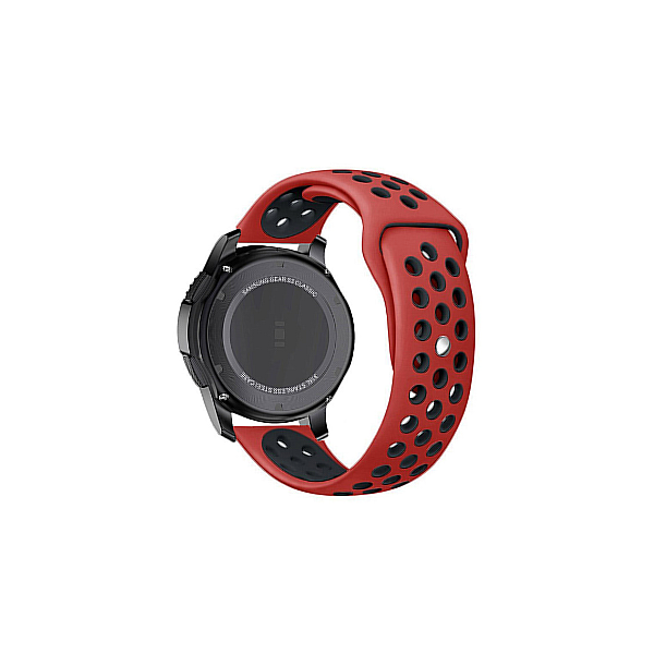 Bracelete Sportystyle PHONECARE Para Amazfit Active 3 Premium - Vermelho / Preto
