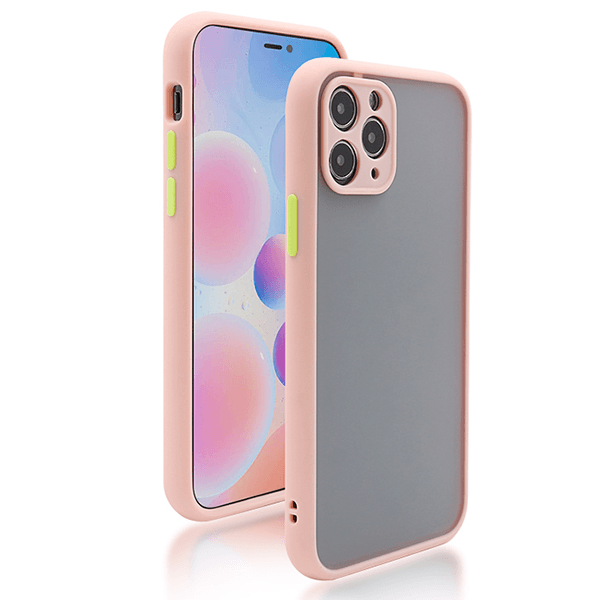 Capa Anti Choque Camera Protection para Apple iPhone 13 Pro Max - Rosa