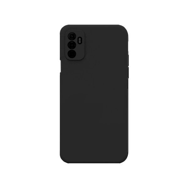 Capa Silicone Líquido para Oppo A53s 5G - Preto