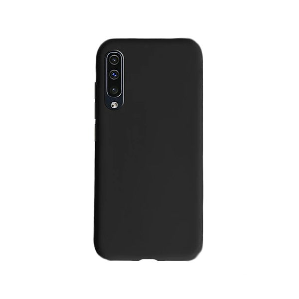 Capa Silicone Líquido para Samsung Galaxy A30s - Preto