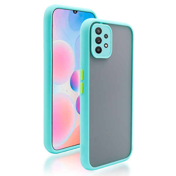 Capa Anti Choque Camera Protection para Samsung Galaxy A32 5G - Azul Claro