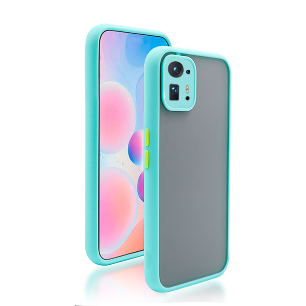 Capa Anti Choque Camera Protection para Xiaomi Mix 4 - Azul Claro