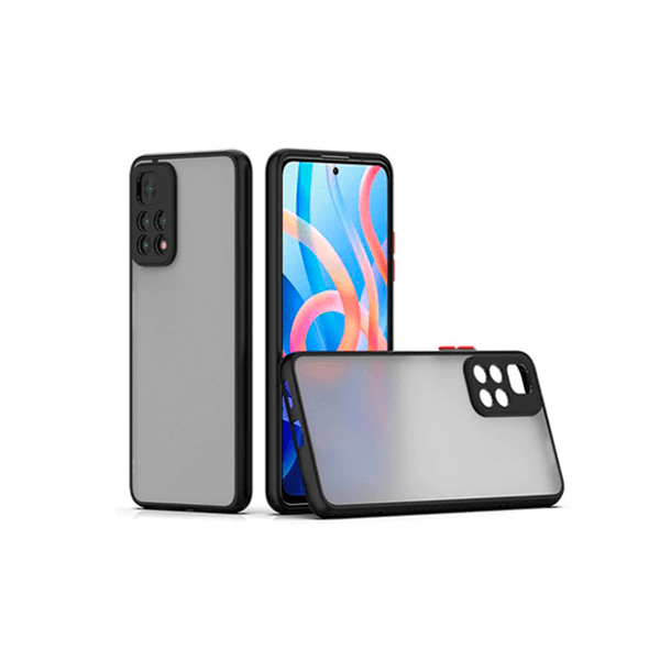 Capa Anti Choque Camera Protection para Xiaomi Redmi Note 11 - Preto