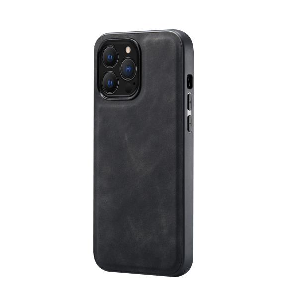 Capa MagneticLeather para Apple iPhone 14 Pro Max - Preta