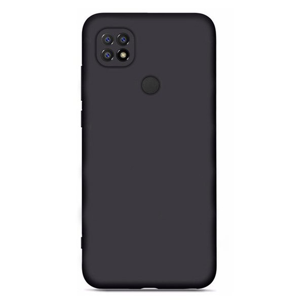 Capa Silicone Líquido para Xiaomi Redmi 10C - Preto