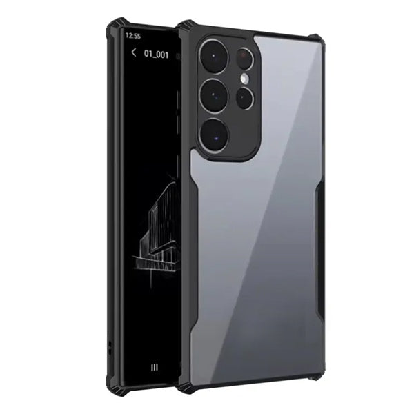 Capa Clearbumper PHONECARE Para Samsung Galaxy S22 Ultra 5G - Preto/Transparente