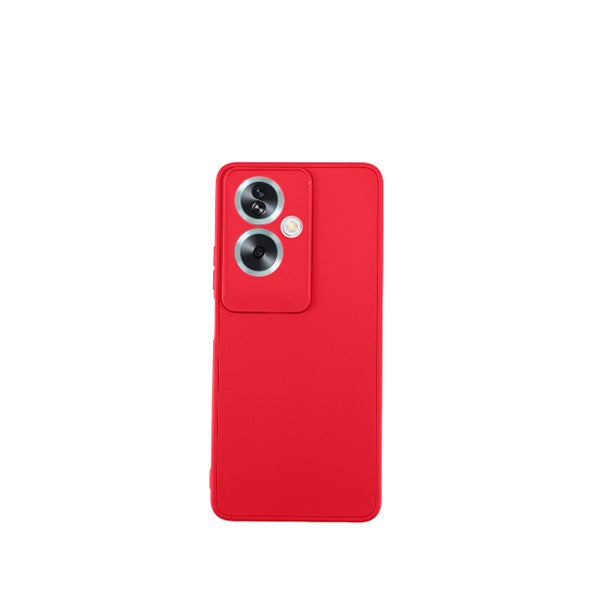 Capa Silicone Líquido para Oppo A79 5G - Vermelho
