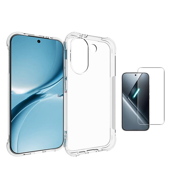 Kit Capa Superprotect Anti-Shock + Película de Vidro Clearglass PHONECARE Para Xiaomi Poco X8 Pro 5G - Transparente