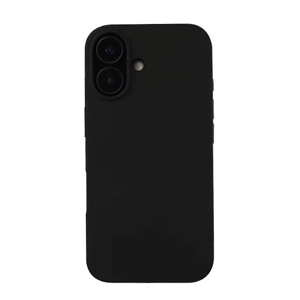 Capa Silicone Líquido para Apple iPhone 16 Plus - Preto