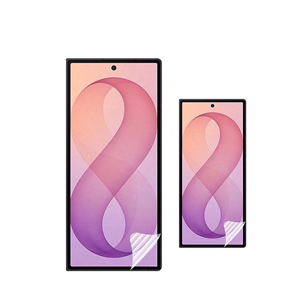 Kit 2 Películas Hydrogel Full Cover Frente PHONECARE Para Samsung Galaxy Z Fold8 Ultra