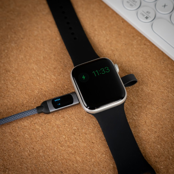 Carregador Magnetic Portátil Watkey Lekus Para Apple Watch - 38mm - Branco