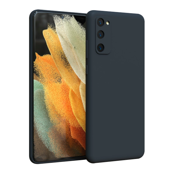 Capa Silicone Líquido para Samsung Galaxy S22+ Plus 5G - Preto