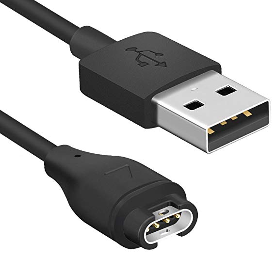 Carregador Usb Charger de SmartWatch para Garmin Forerunner 265 - Preto
