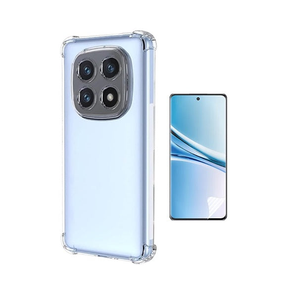 Kit Capa Superprotect Anti-Shock + Pelicula Hydrogel Frente PHONECARE Para Xiaomi Redmi Note 15 4G - Transparente