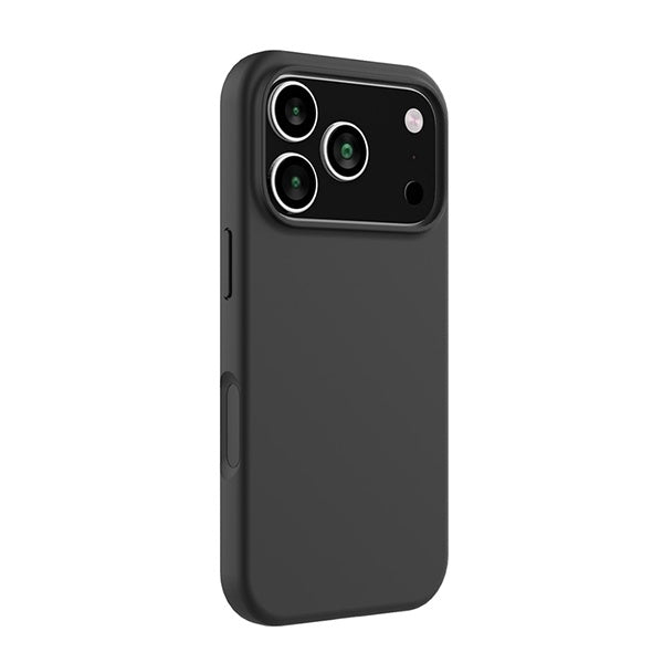 Kit Vidro Anti-Spy + Capa Silicone Líquido + Suporte Magnético PHONECARE Para Apple iPhone 17 Pro - Preto
