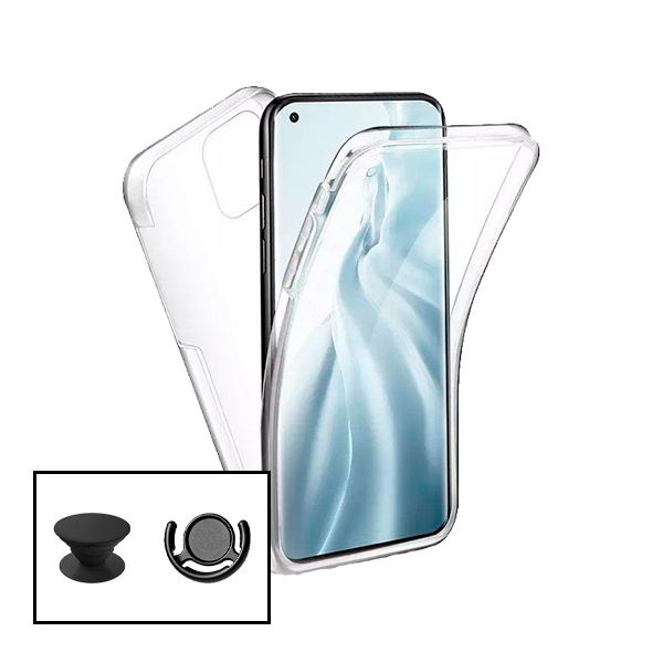 Kit Capa 3x1 360° Impact Protection + 1 GripHolder + 1 Suporte GripHolder Preto para Xiaomi Mi 11 Pro
