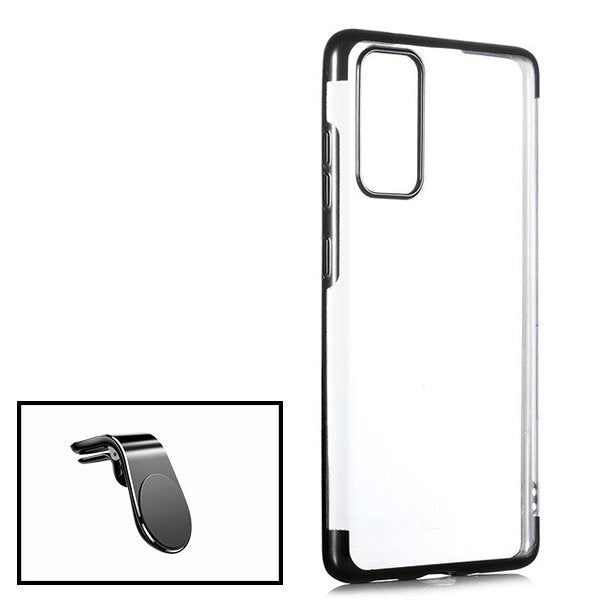 Kit Suporte Magnético L Safe Driving Carro + Capa SlimArmor para Xiaomi Poco M3