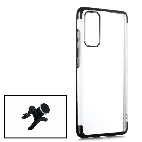 Kit Suporte Magnético de Carro Reforçado + Capa SlimArmor para Huawei P Smart 2021