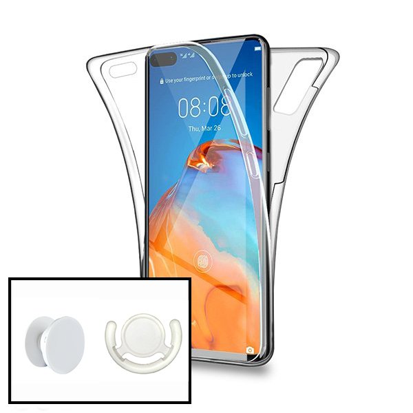 Kit Capa Superprotect Anti-Shock + Película de Vidro Anti-Spy para Apple iPhone 16 - Transparente