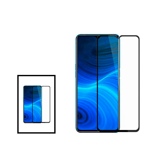 Kit 2 Vidro Premium Full Cover para OnePlus Nord N20 SE - Transparente/Preto