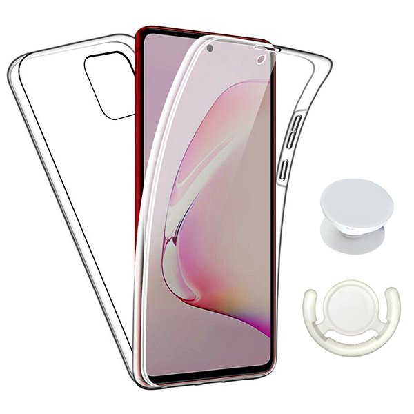 Kit Capa 3x1 360° Impact Protection + 1 GripHolder + 1 Suporte GripHolder Branco para Xiaomi Poco C31