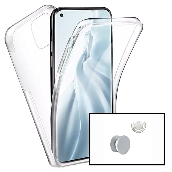 Kit Capa SuperProtect Anti-Shock + Vidro Premium Full Cover para Samsung Galaxy A15 5G - Transparente
