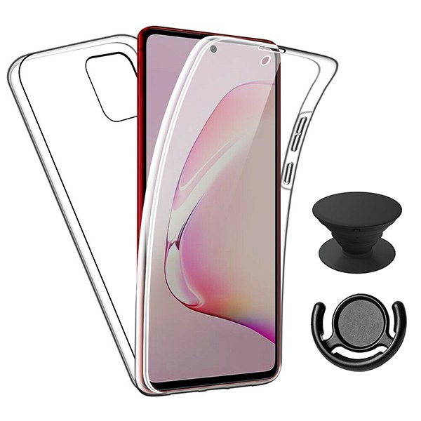 Kit Capa 3x1 360° Impact Protection + 1 GripHolder + 1 Suporte GripHolder Preto para Xiaomi Poco C31