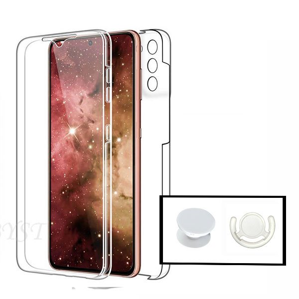 Kit Capa 3x1 360° Impact Protection + 1 GripHolder + 1 Suporte GripHolder Branco para Samsung Galaxy S21 Ultra 5G
