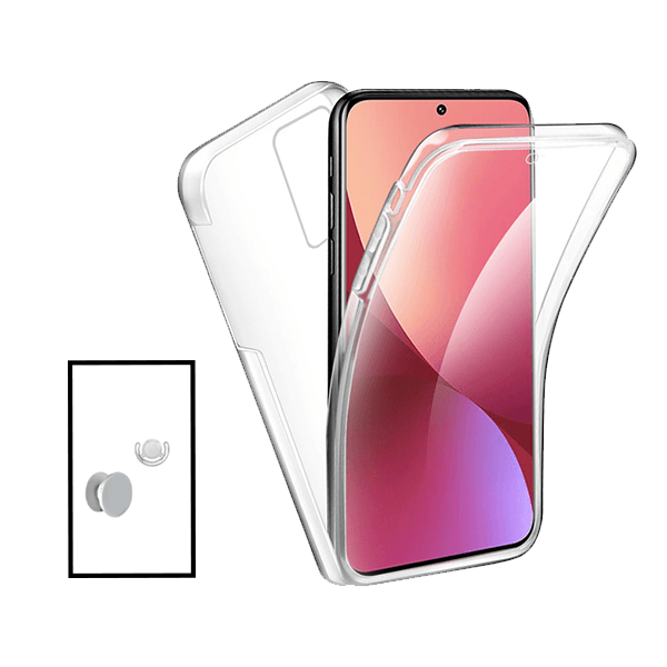 Kit Capa SuperProtect Anti-Shock + Vidro Premium Full Cover para Samsung Galaxy A32 5G