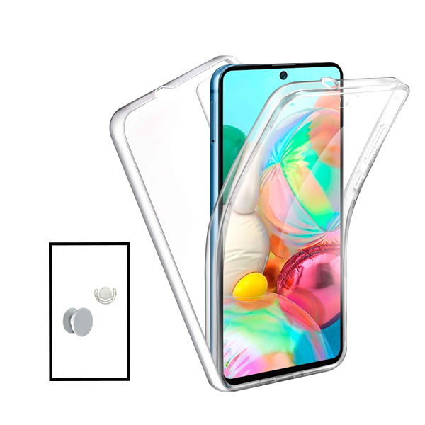 Kit Capa SuperProtect Anti-Shock + Película de Vidro Clearglass para Samsung Galaxy A15 5G - Transparente