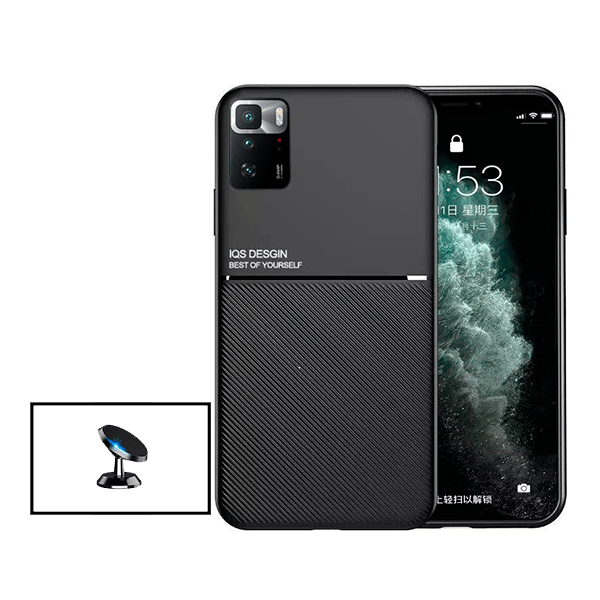 Kit Capa Magnetic Lux + Suporte Magnético de Carro para Xiaomi Poco X3 GT