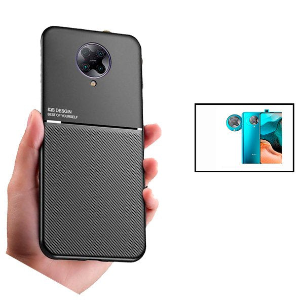 Kit Capa Magnetic Lux + Película Câmara Traseira para Xiaomi Redmi K30 Ultra