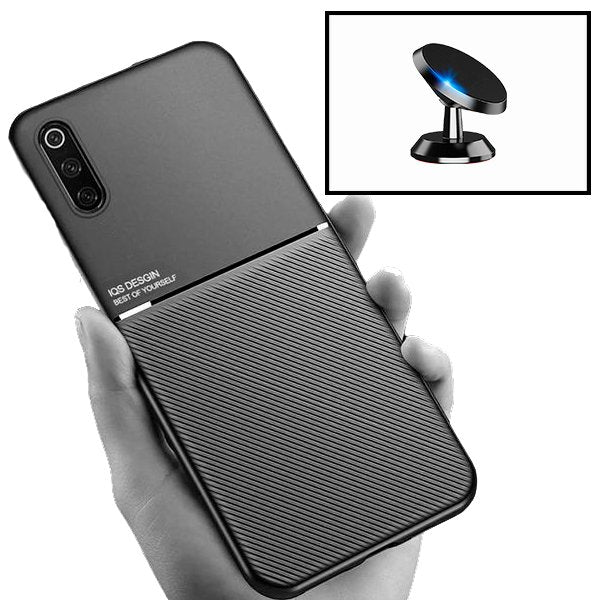 Kit Capa Magnetic Lux + Suporte Magnético de Carro para Samsung Galaxy A50