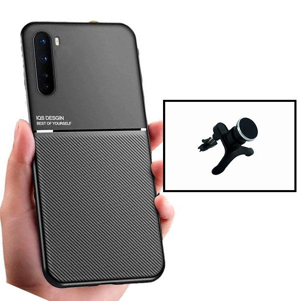 Kit Capa Magnetic Lux + Suporte Magnético de Carro Reforçado para Realme X3