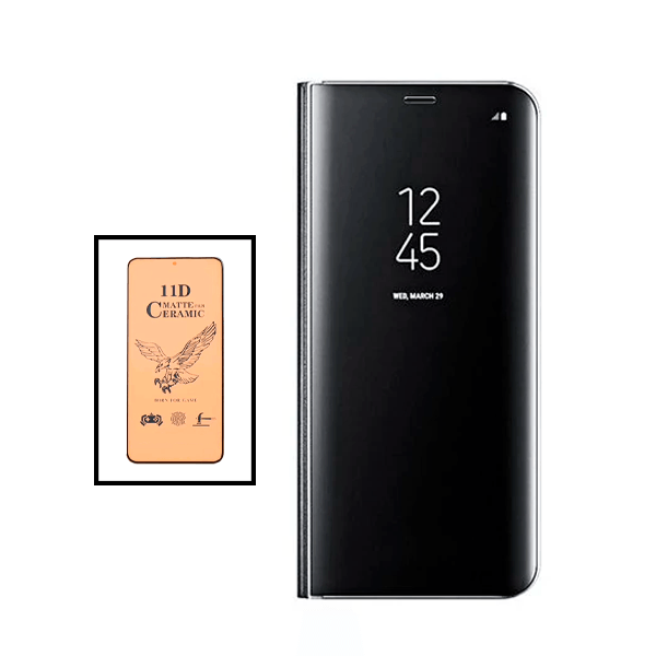 Kit Capa Smartview + Película CeramicGlass para Xiaomi Redmi Note 10