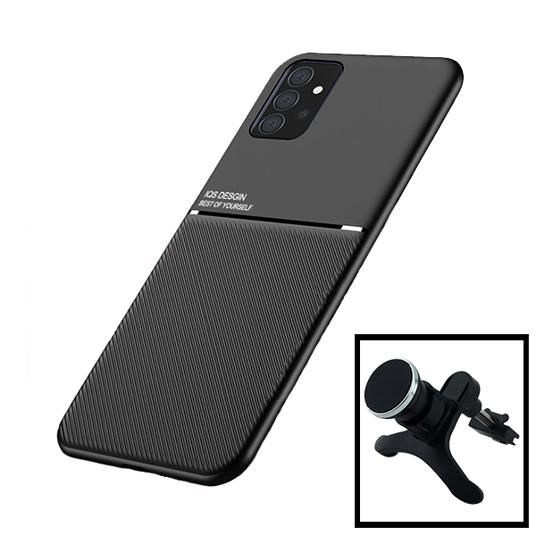 Kit Capa Magnetic Lux + Suporte Magnético de Carro Reforçado para Samsung Galaxy M32 5G