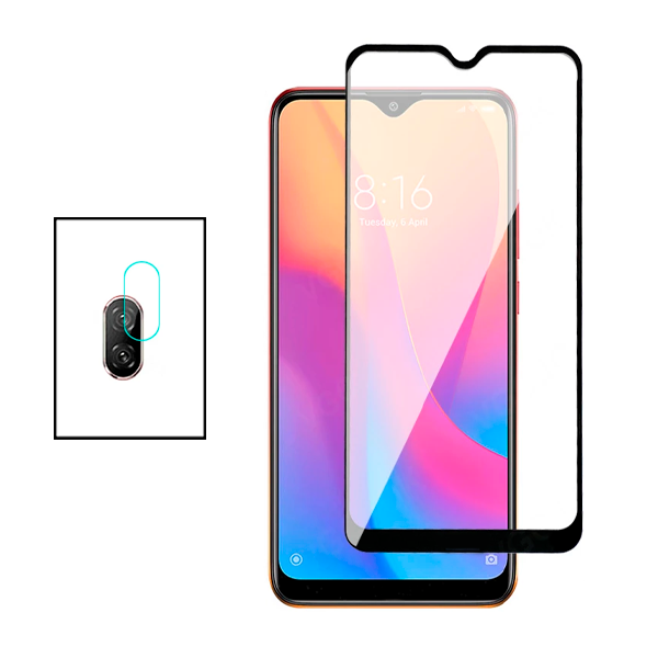 Kit Película de Camara Traseira + Vidro Premium Full Cover para OnePlus 6T