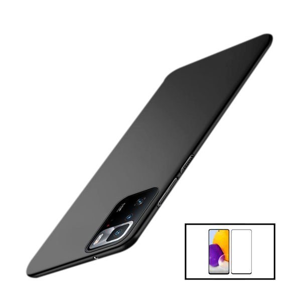 Kit Película de Vidro Temperado Curved + Capa SlimShield para Xiaomi Poco X3 GT Preto