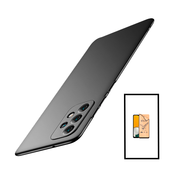 Kit Película CeramicGlass + Capa SlimShield para Samsung Galaxy A23 5G - Preto